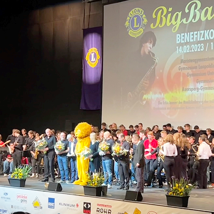 AKE supports again the Big Band Benefit Concert of the Lions Club Passau